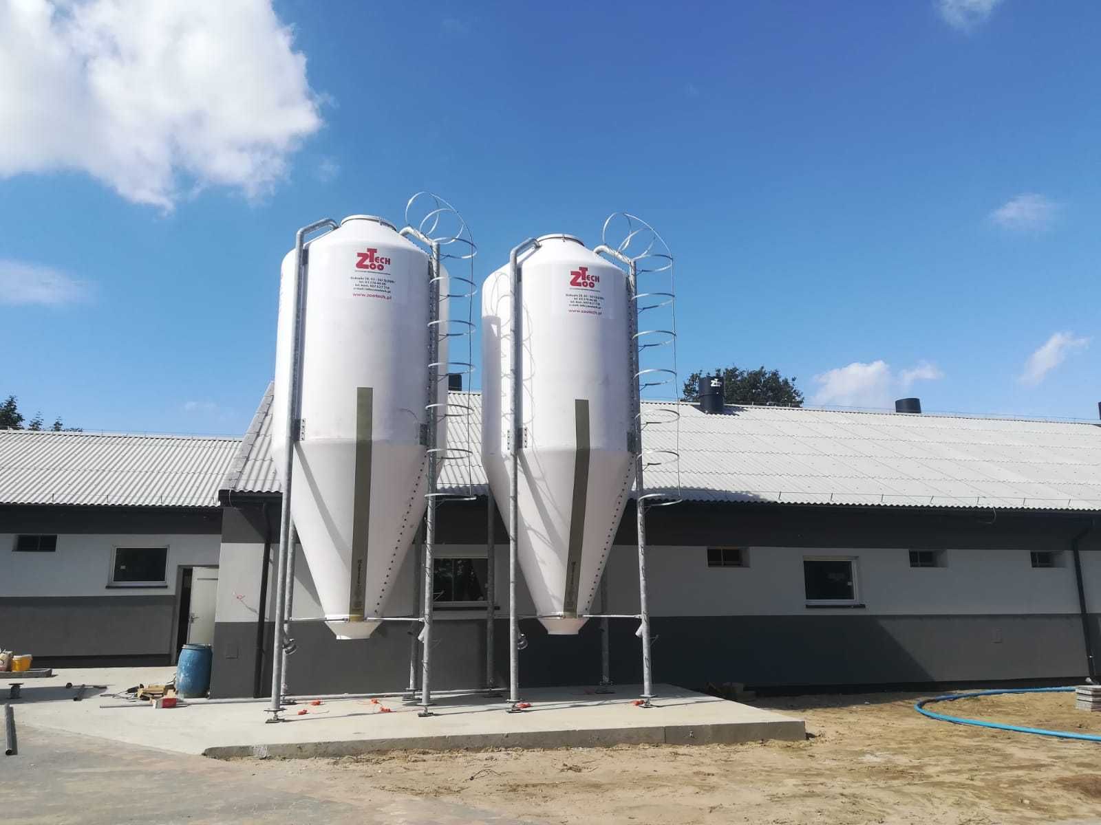 Silos paszowy poliestrowy SIV 8m3; 4,8t