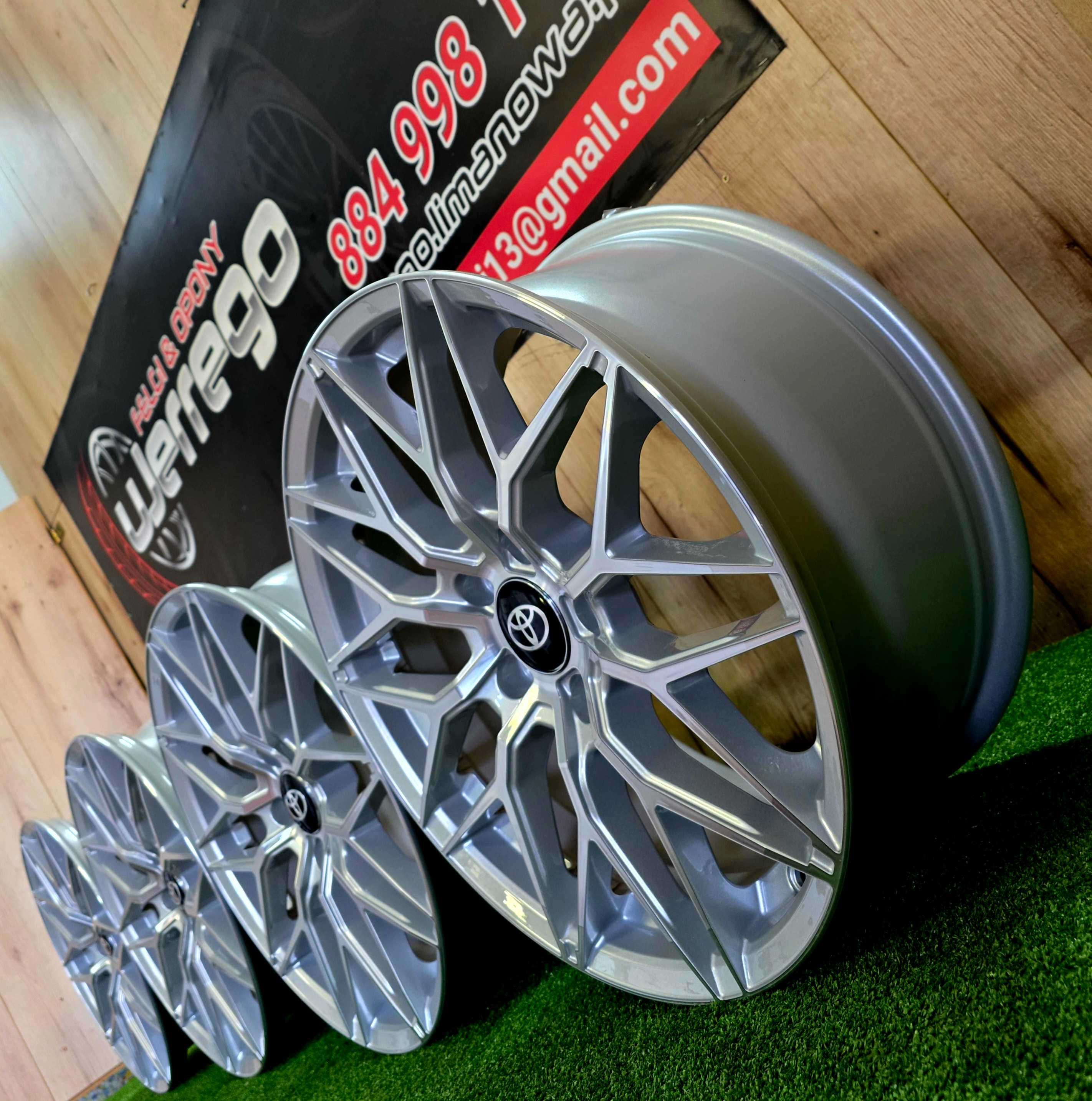 NOWE ALUFELGI TOYOTA 18x5x114,3 - Auris,Camry,Prius,RAV4,CH-R,