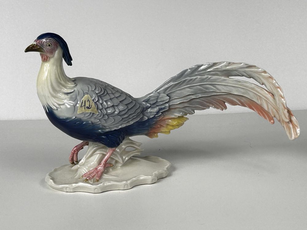 Figurka porcelana bażant Karl Ens.