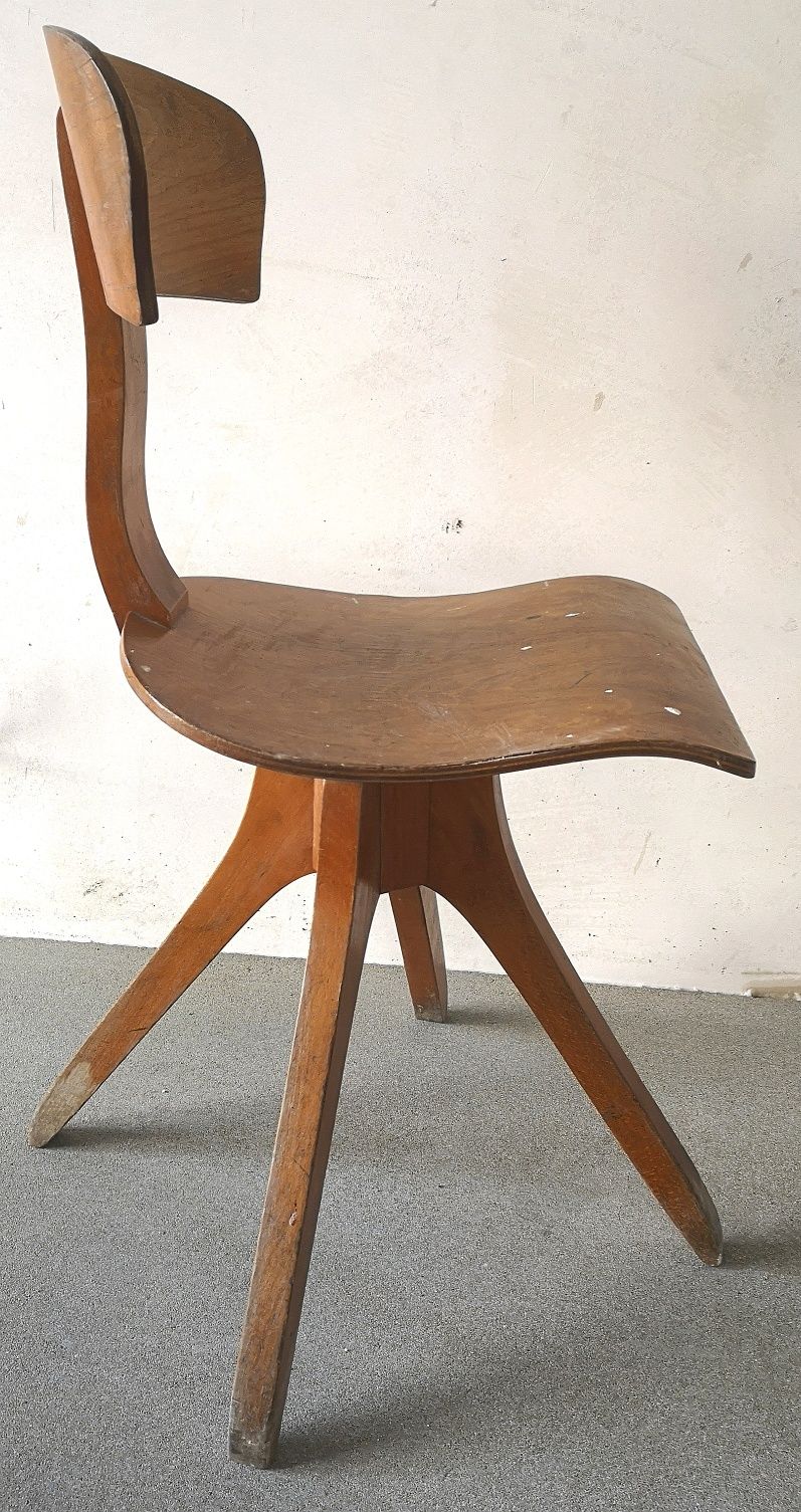 Krzesło antyk D.R.G.M Rockhausen 1920r. model K11 z Rzeszy Niemieckiej