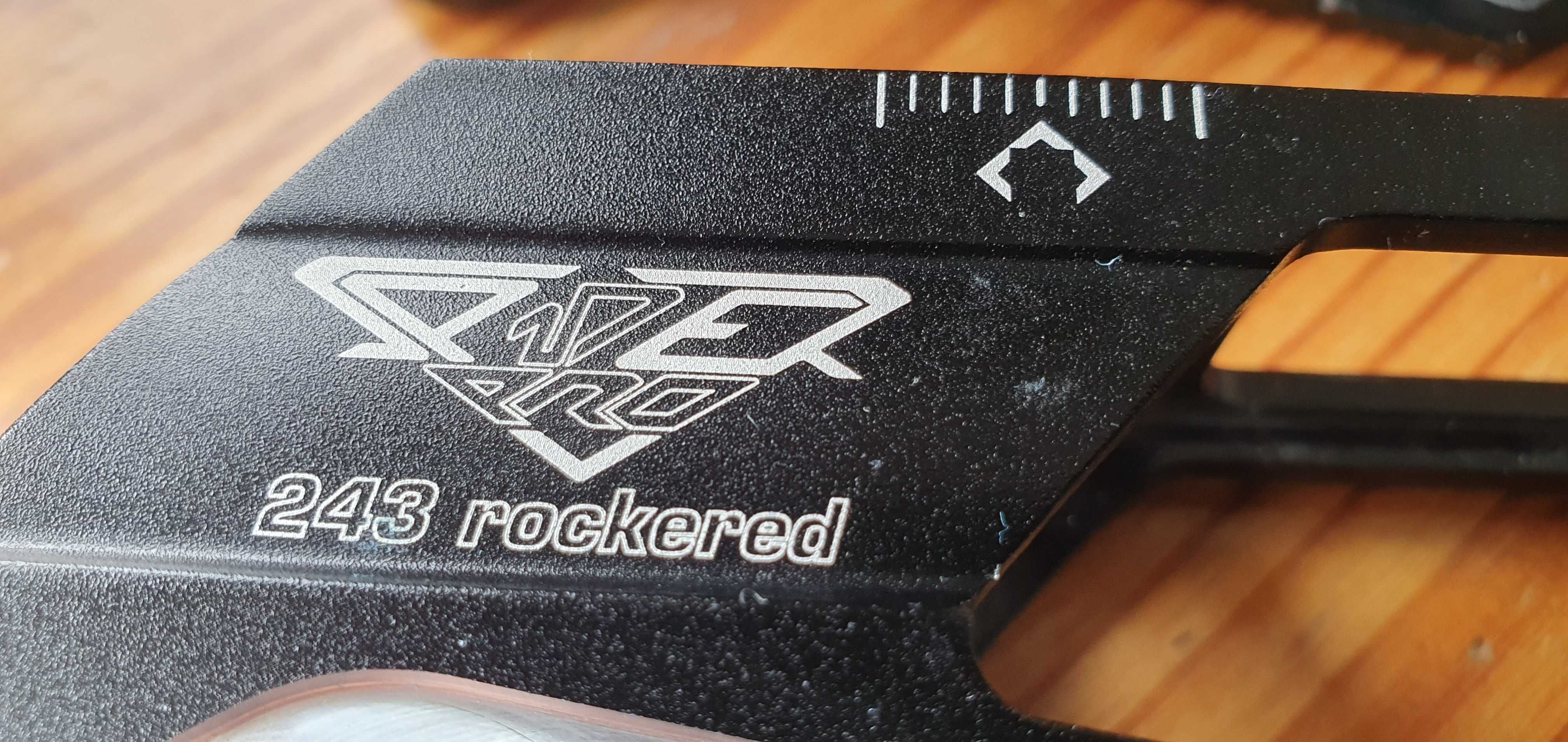 Szyny Powerslide 243mm Rockered  4x80, FSK Pro Elite