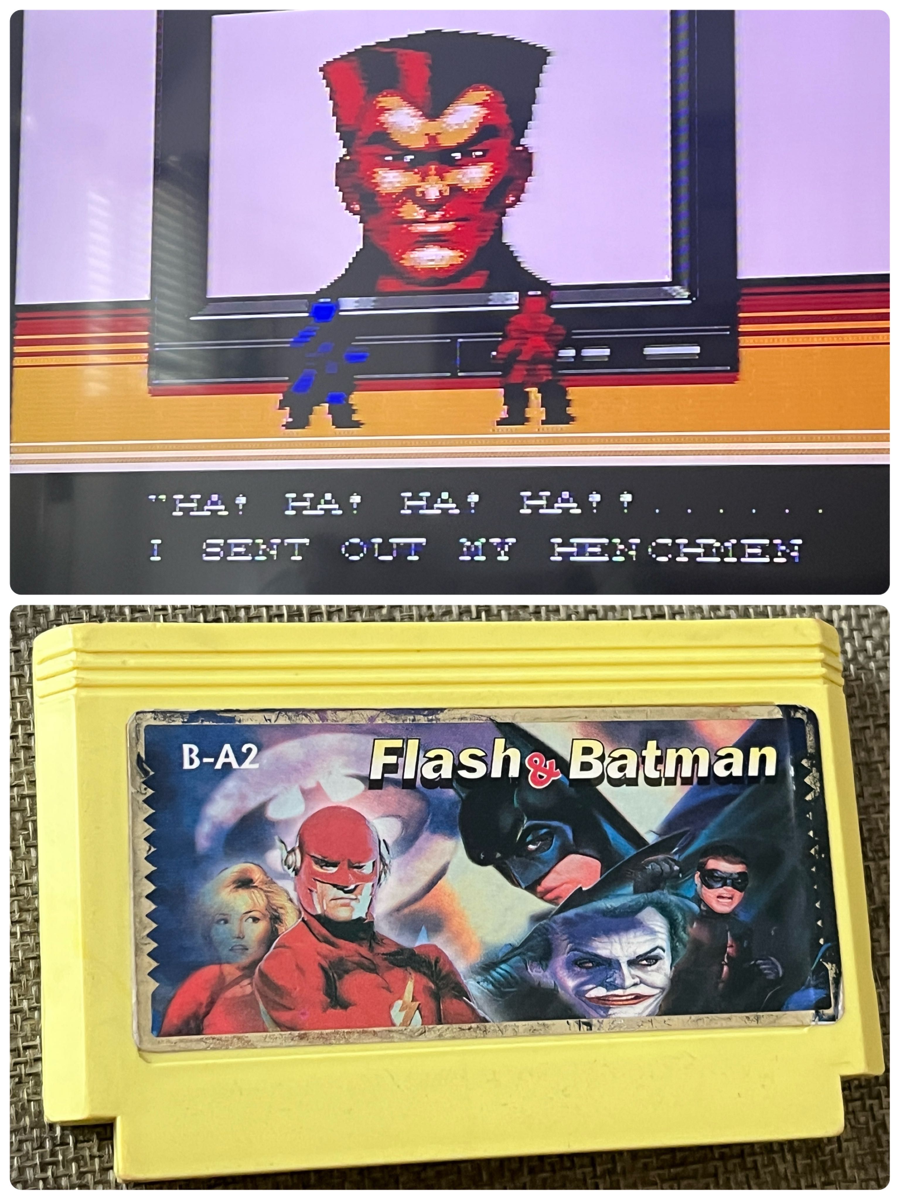 Gra Flash and Batman pegasus
