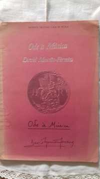 Livro raro de David Mourão Ferreira, com dedicatória do autor