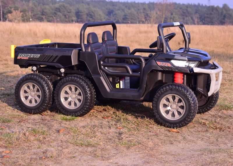 Auto samochód na akumulator autko BUGGY 6 KOŁOWY dla 2 os wywrotka