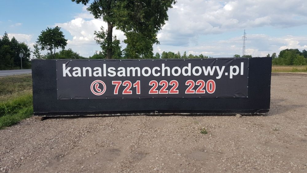 Auto-Kanał samochodowy, warsztatowy, szczelny odlew betonowy dł 21metr