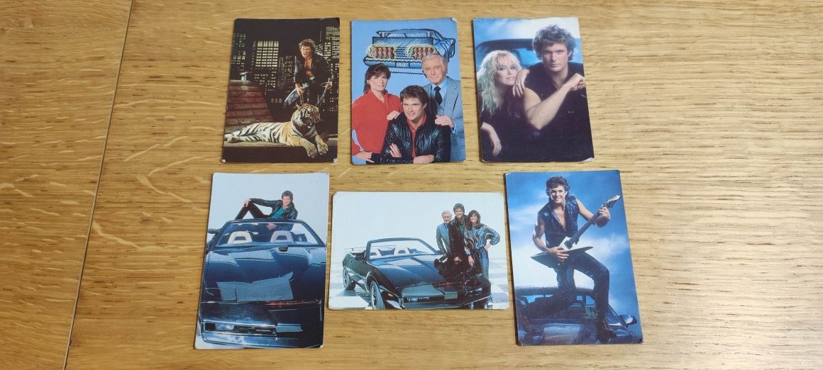 Calendários de bolso Knight Rider e Captain Power