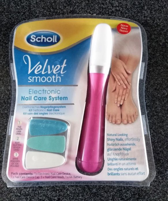 Scholl Velvet Smooth - elektroniczny system do pielęgnacji paznokci