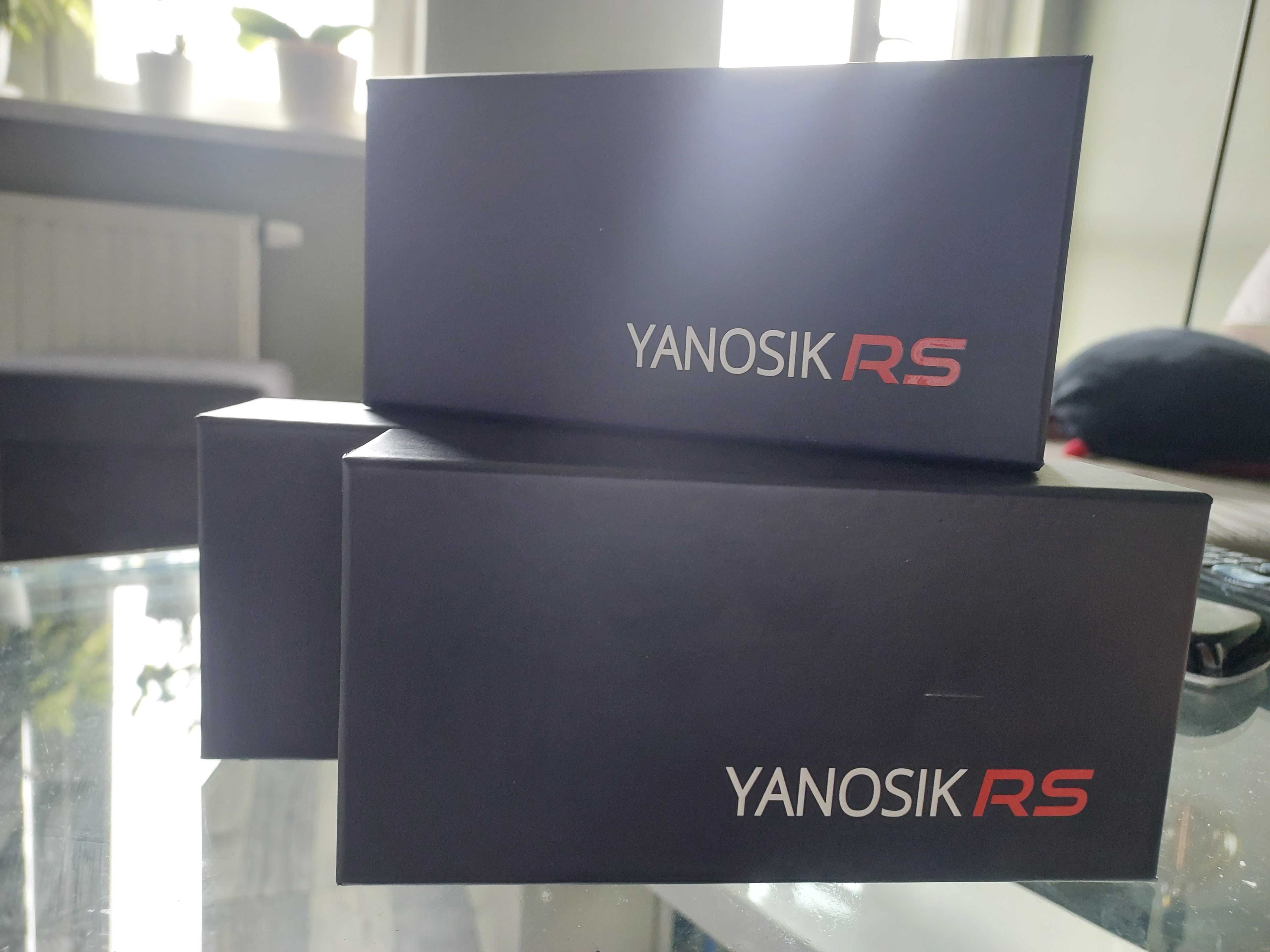 Yanosik RS Nowość + Bluetooth + Gratisy + Uchwyt na motocykl radar