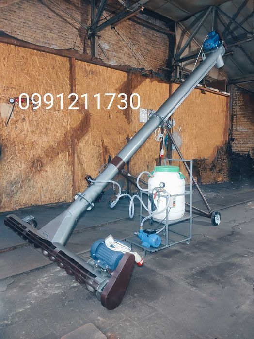 Шнек шнековий навантажувач шнековий погрузчик зерна гибкий шне