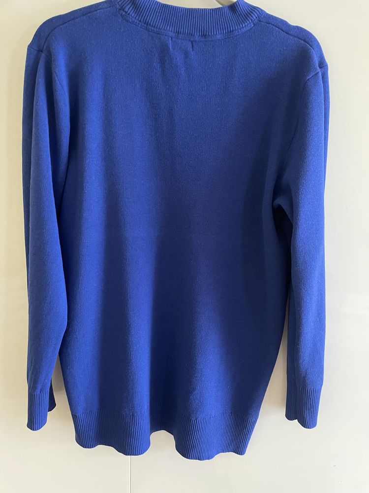 Sweter H&M niebieski L