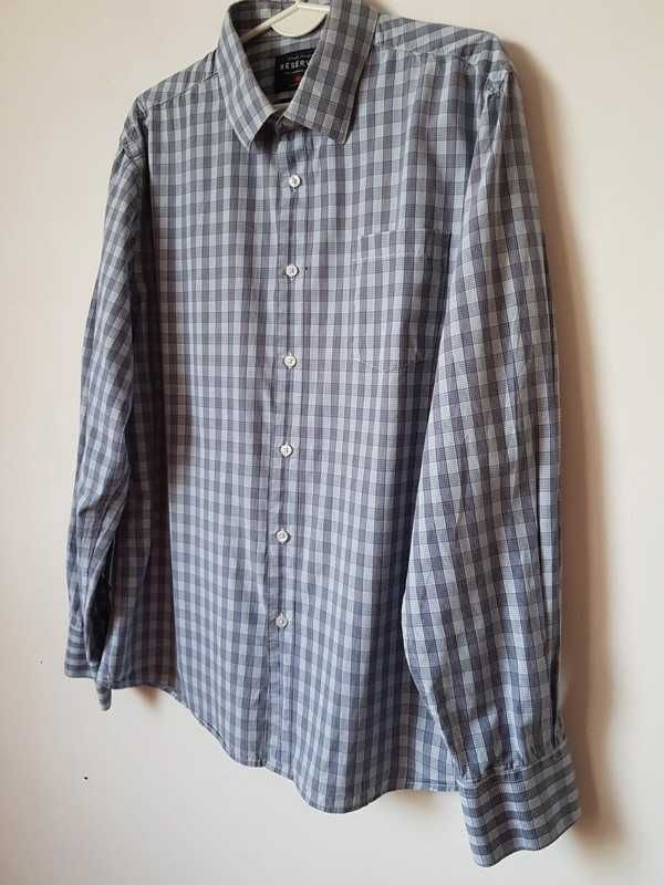 Koszula męska w kratę Reserved XXL regular