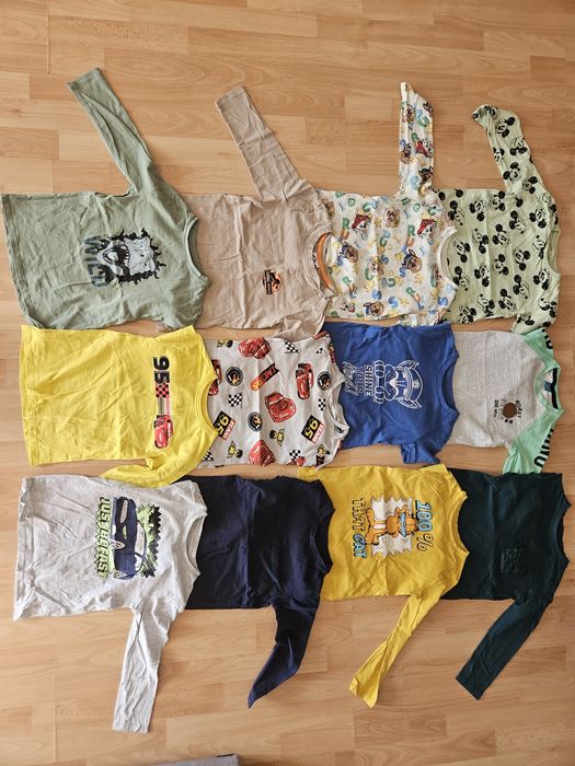 Ubranka dla chłopca rozmiar 110