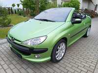 Peugeot 206 CC 1.6 bardzo zadbany, skóra, klima, z Niemiec, opłacony