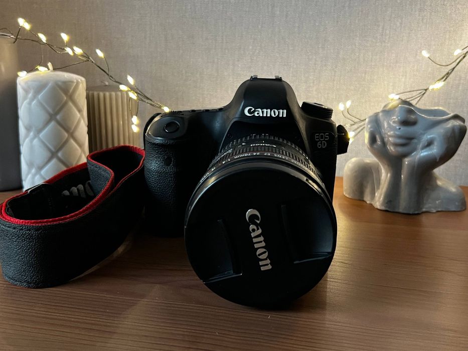 Canon 6D body з обʼєктивом Canon EF 24–70mm f/4L IS USM + подарунок!
