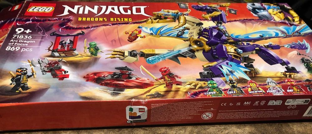 Lego Ninjago 71836 Arcysmok skupienia pudełko