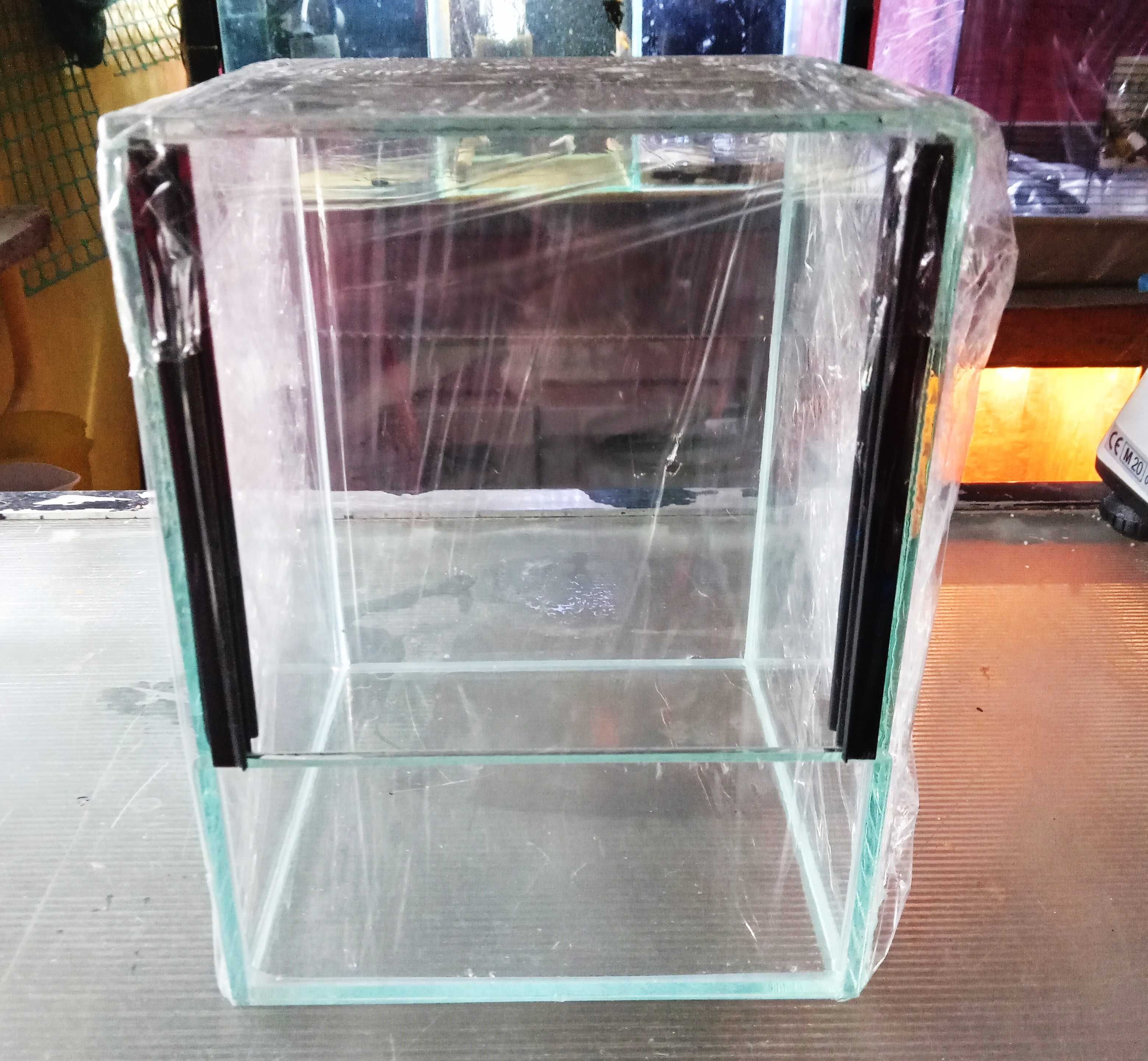 Terrarium szklane gilotyna 15 x 15 x 20