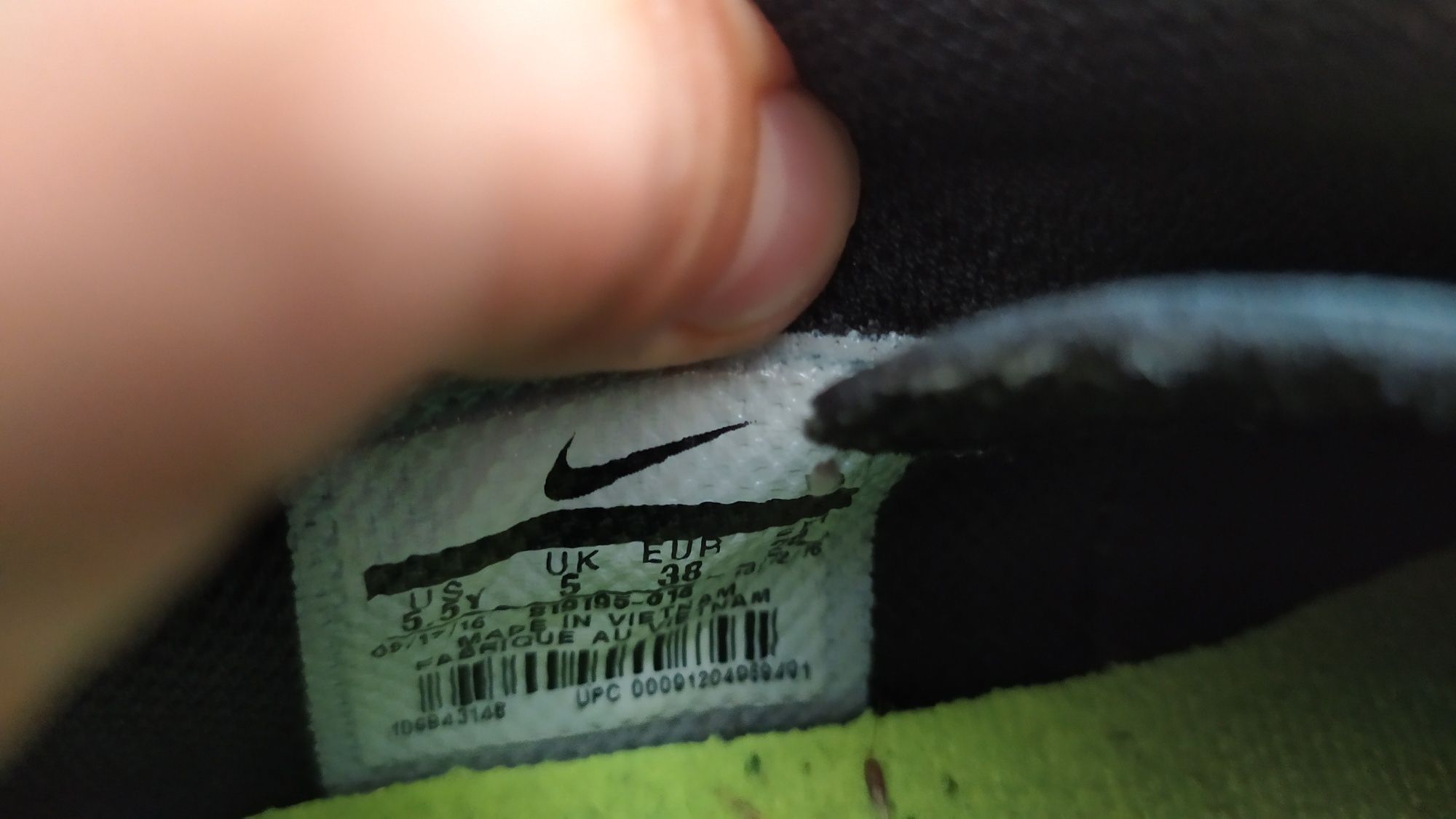 Korki Nike tempo r38