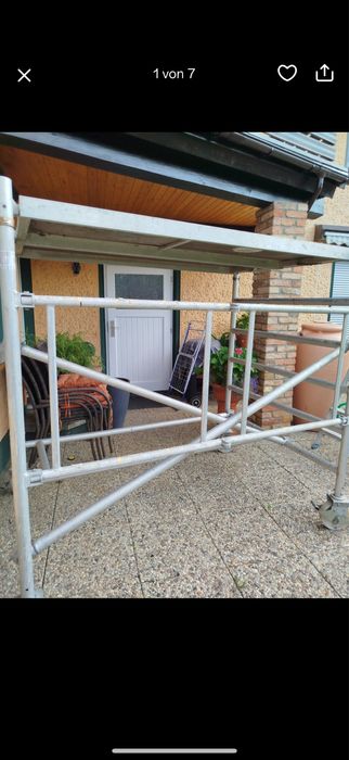 Sprzedam aluminiowe rusztowanie jezdne