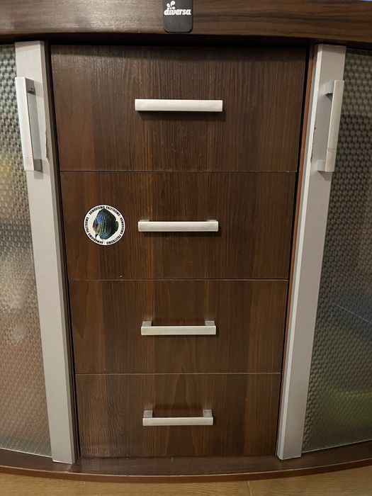 Akwarium 450l z szafką