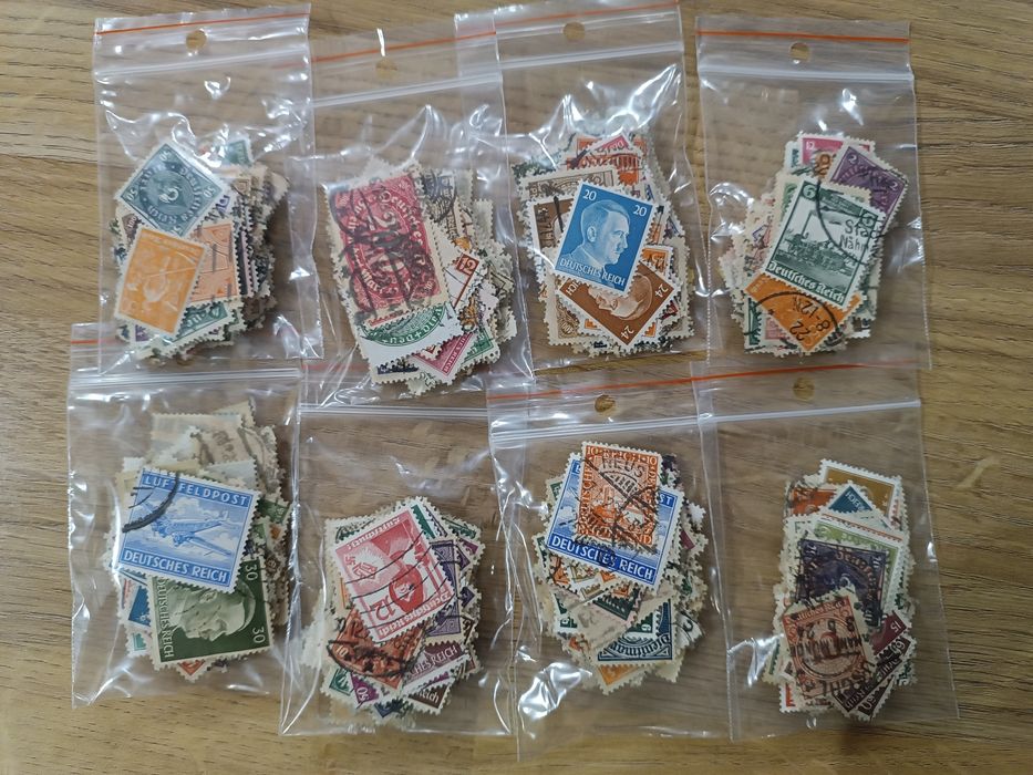 Znaczki III Rzesza 100 szt