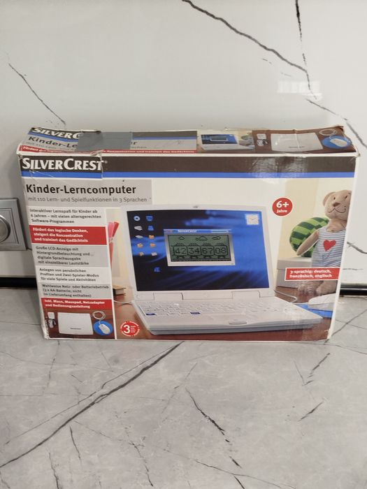 Інтерактивний ноутбук Silver Crest,дитячий ноутбук,детский ноутбук