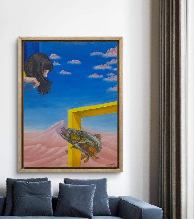 Картина олією, полотно