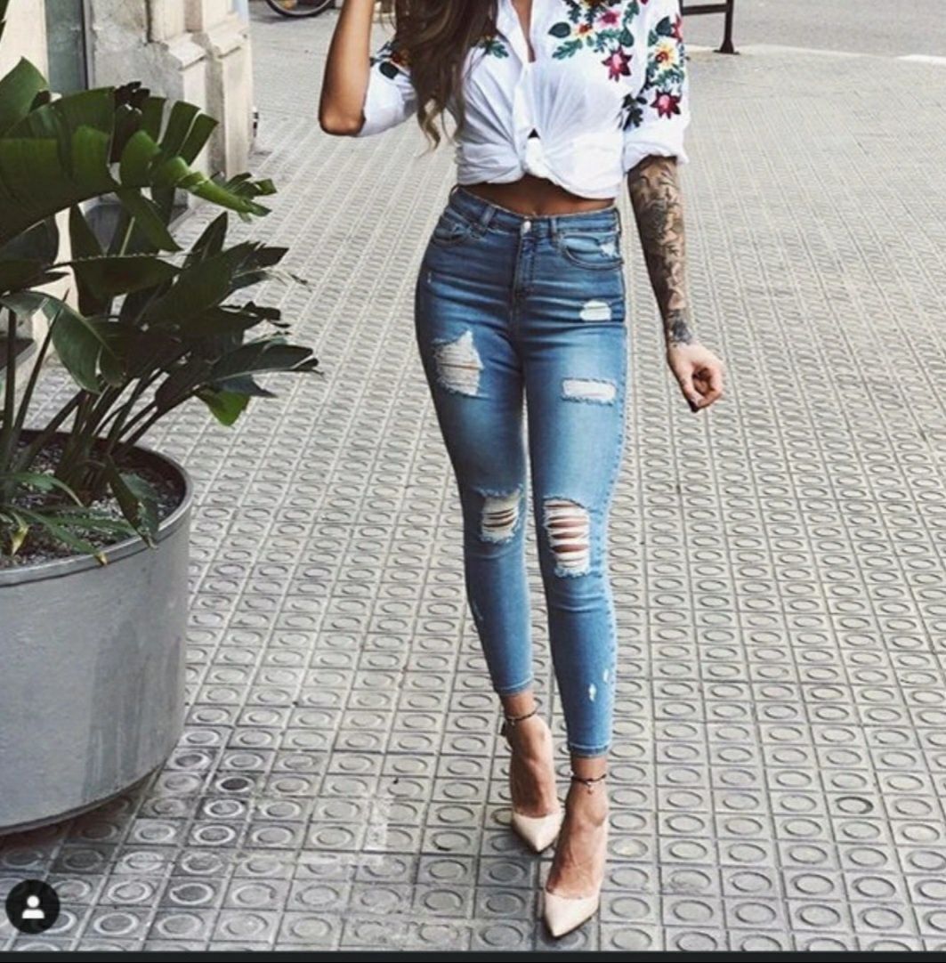 Spodnie topshop deynn