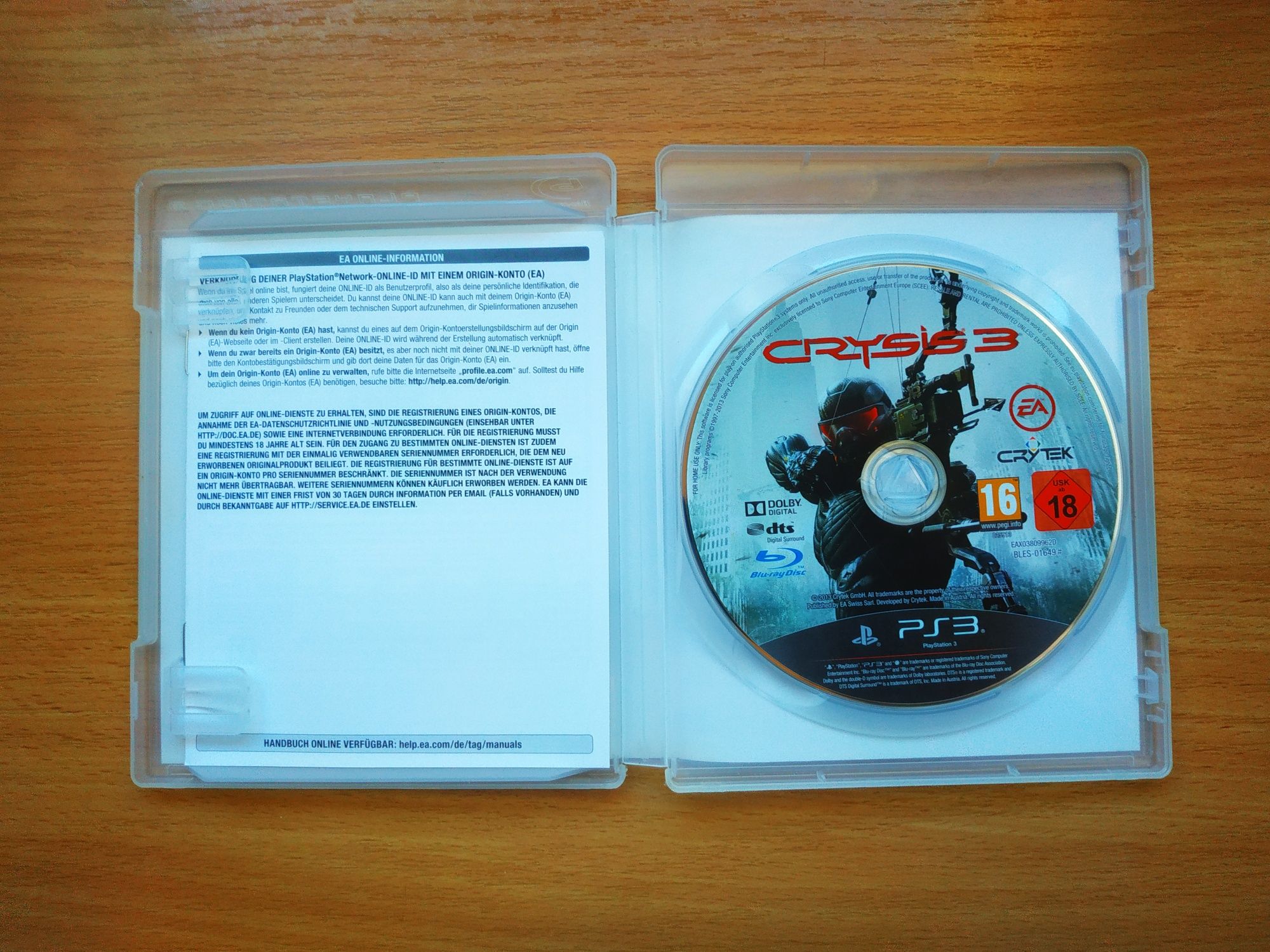 Crysis 3 ps3, pl, stan bardzo dobry, wysyłka olx