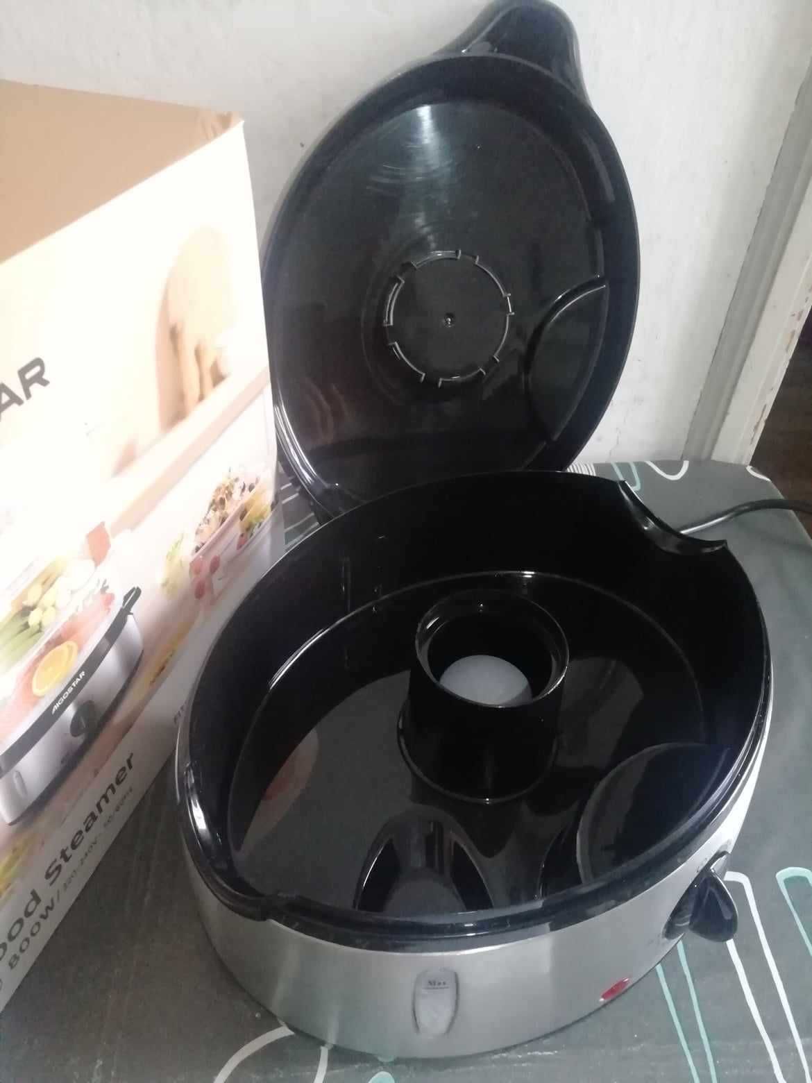 Máquina de Cozer a Vapor AIGOSTAR Fitfoodie Steel (800W - Inox)