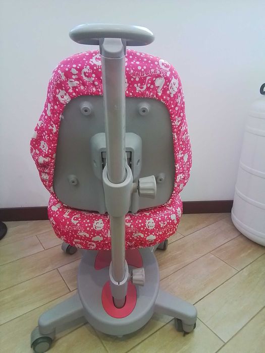 Детское кресло  Mealux Match gray base Pink