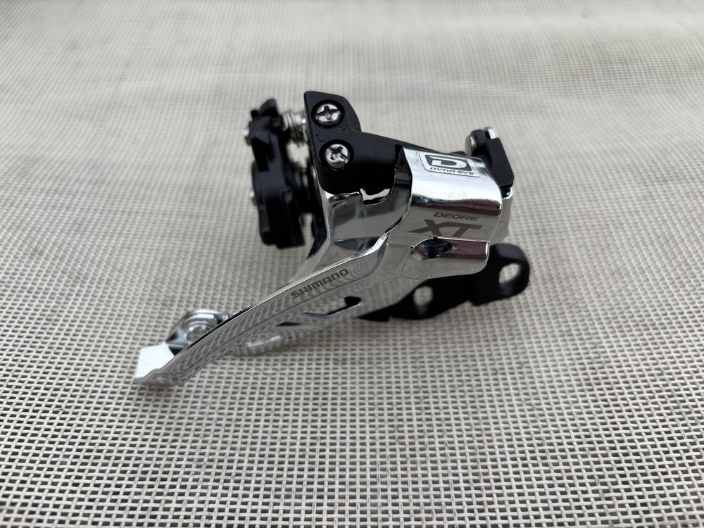 Przednia przerzutka rowerowa Shimano Deore XT FD-M785-E2 2x10s HAK mtb