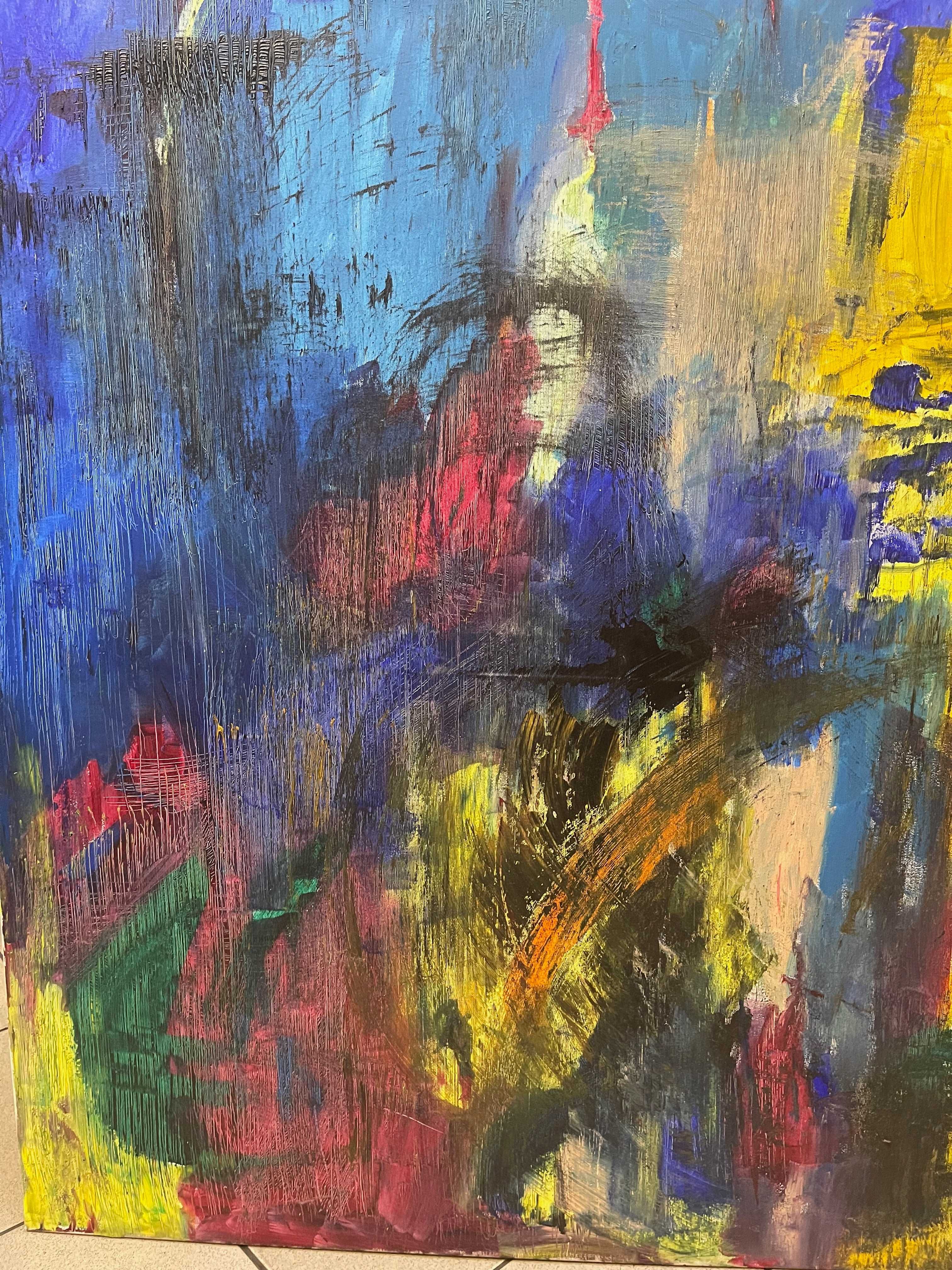 obraz na plotnie abstrakcja 100x80cm