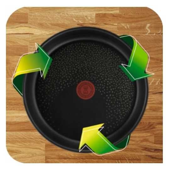 PATELNIE TEFAL 22/28cm Rączka Indukcja 3 Elementy PROMOCJA