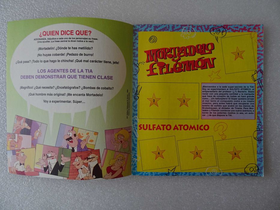 Caderneta de cromos vazia Mortadelo Y Filemón - Panini