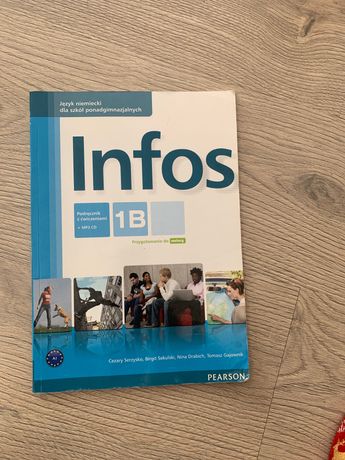 Infos 1B podręcznik do języka niemieckiego + płyta