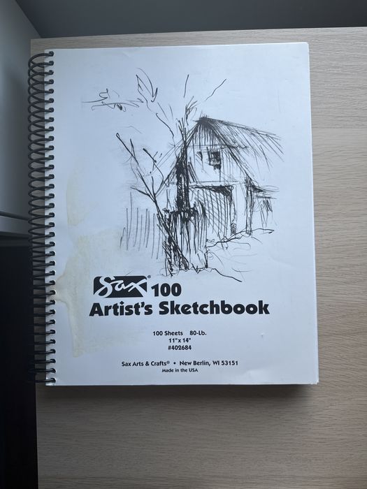 Скетчбук А3 формату з товстими сторінками