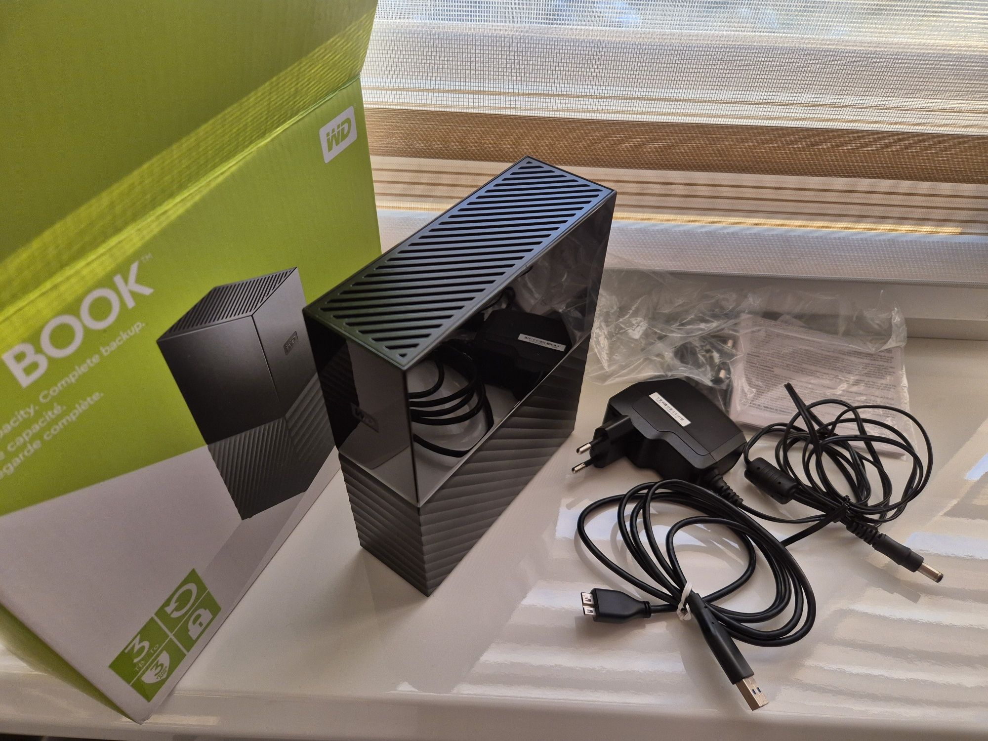 Зовнішній жорсткий диск HDD WD My Book 3TB