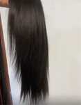 Peruca Glueless cabelo 100% humano + Cola de peruca + wig cap
