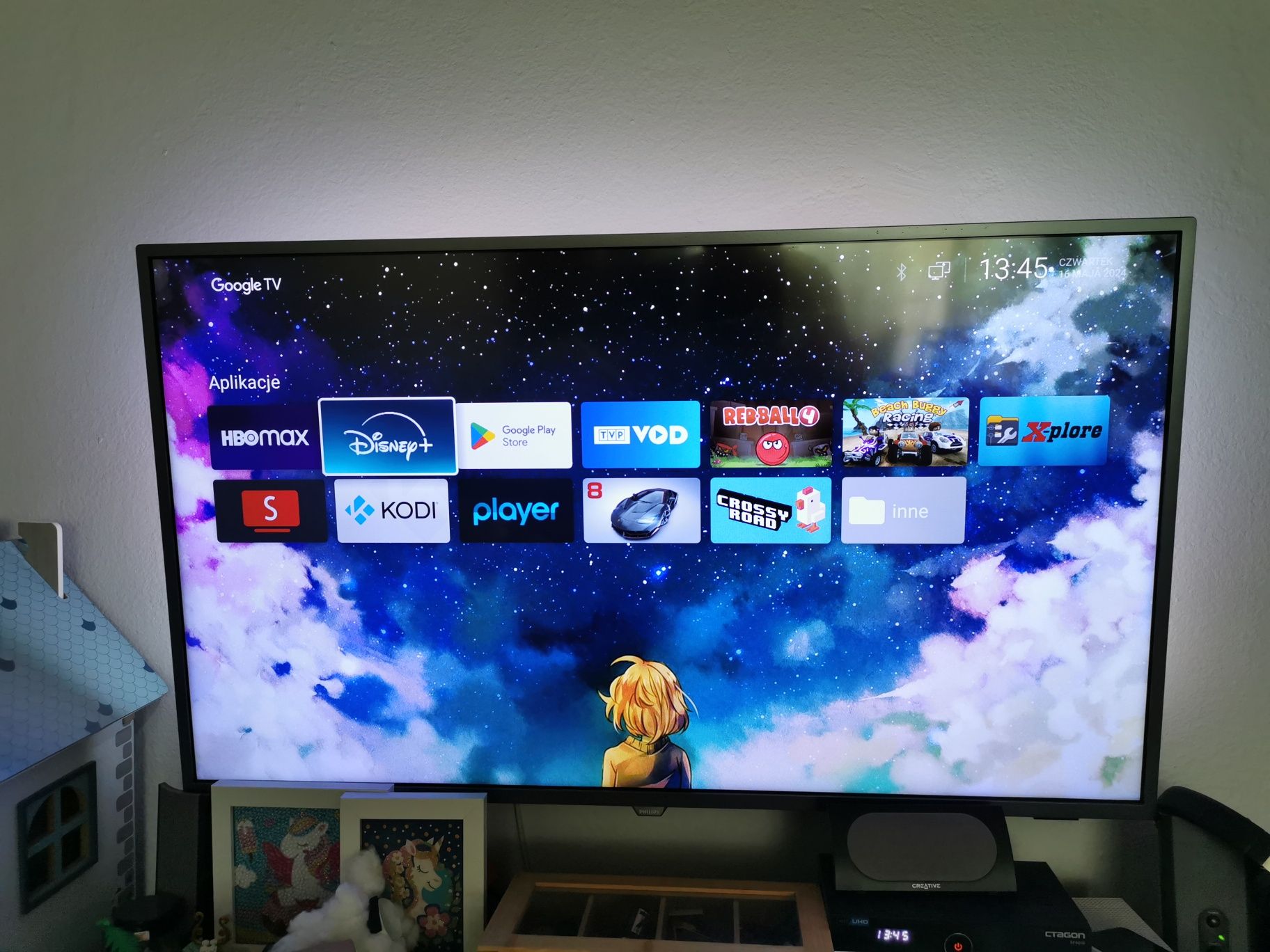 Tv philips 43 android smart TV