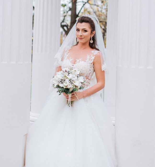 Весільна сукня А-силует S свадебное платье