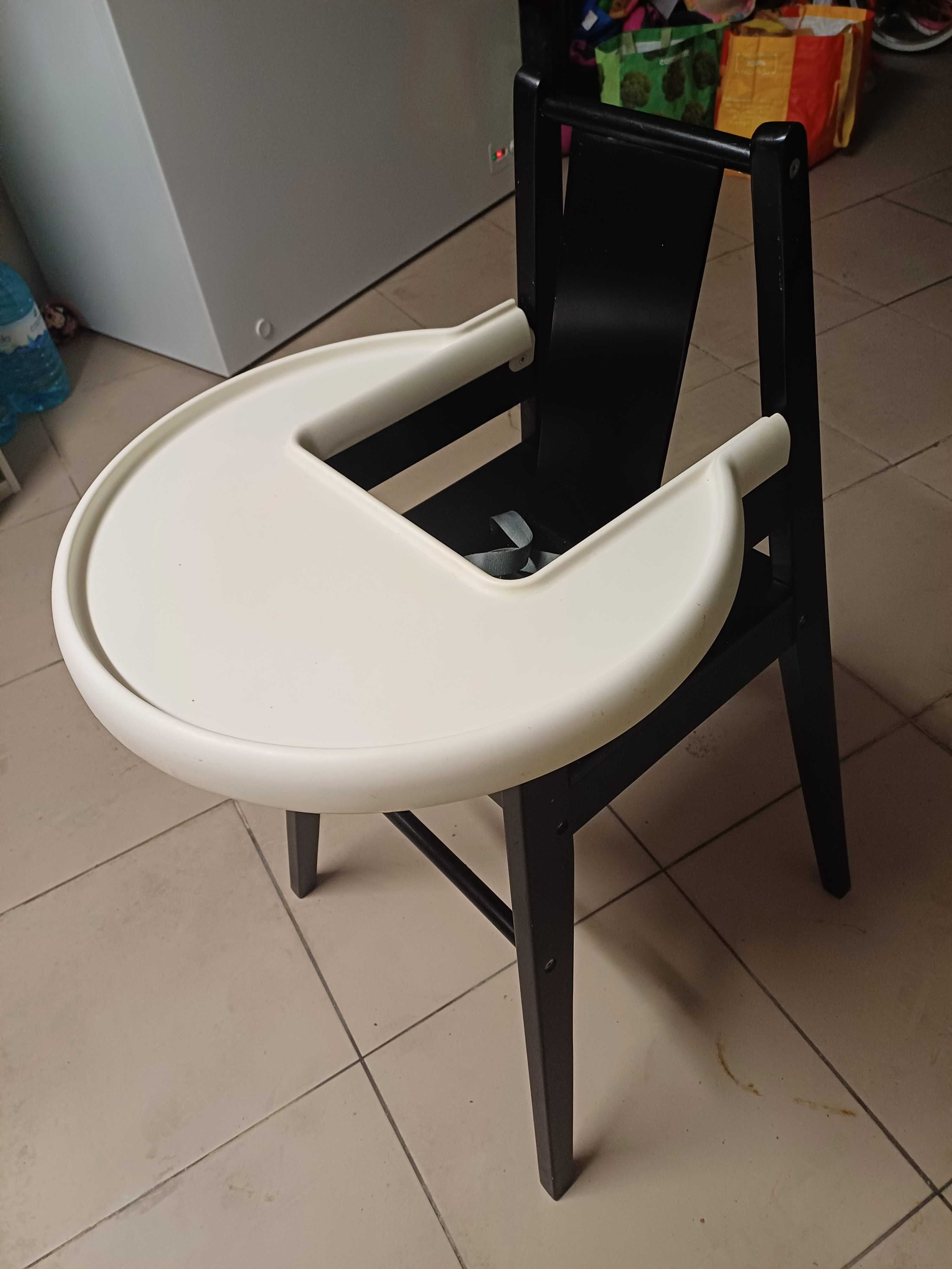 Cadeira Alta c/tabuleiro de refeição para bébé Ikea