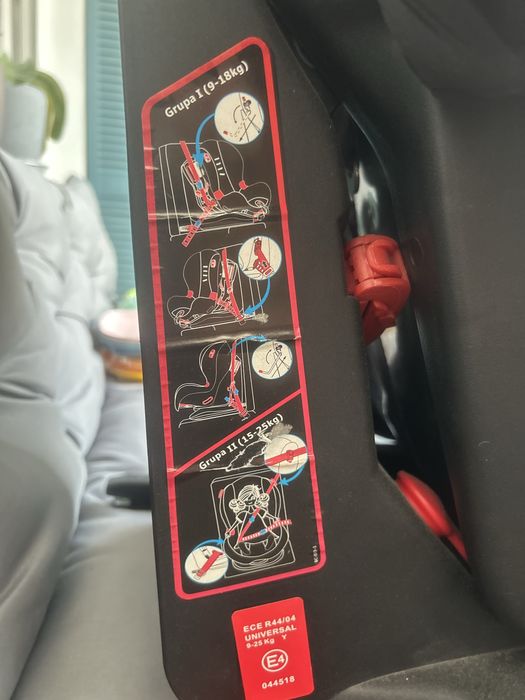 Автокрісло Caretero Sport Turbo Fix Isofix (9-25 кг) Grey