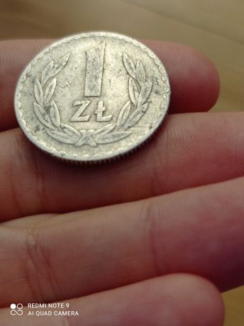 Moneta 1 złotych z 1970