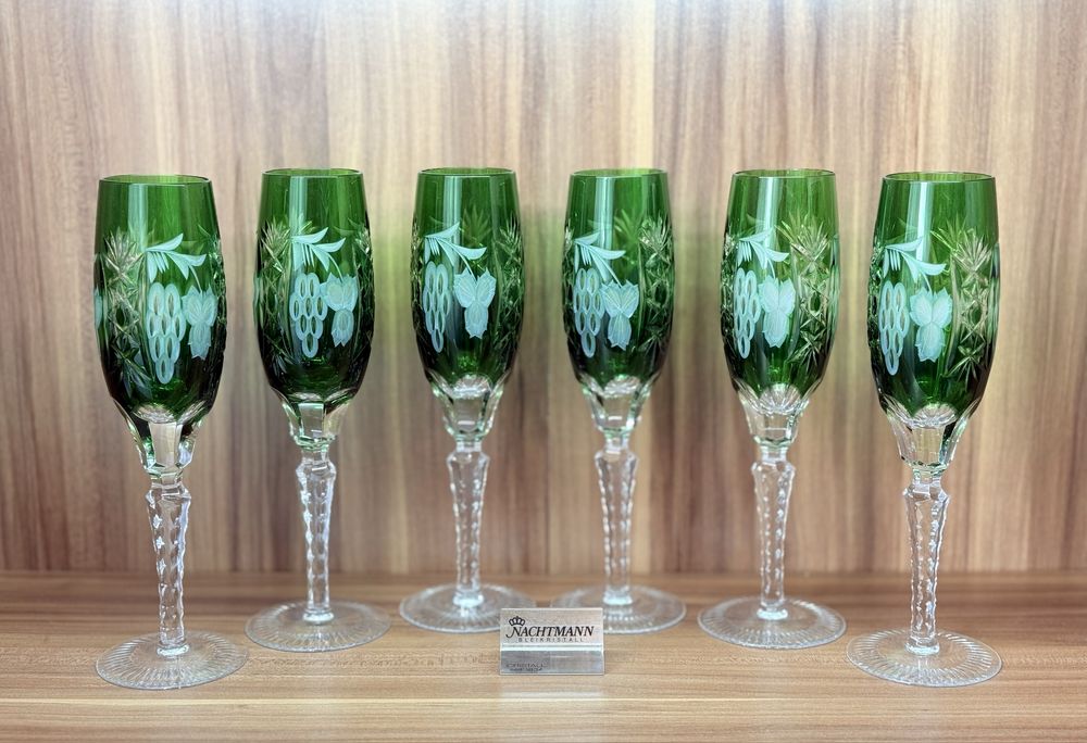Хрустальные фужеры Nachtmann Traube GDR Германия