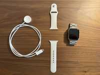 Apple watch 8 45mm Aço Inox GPS + Cell