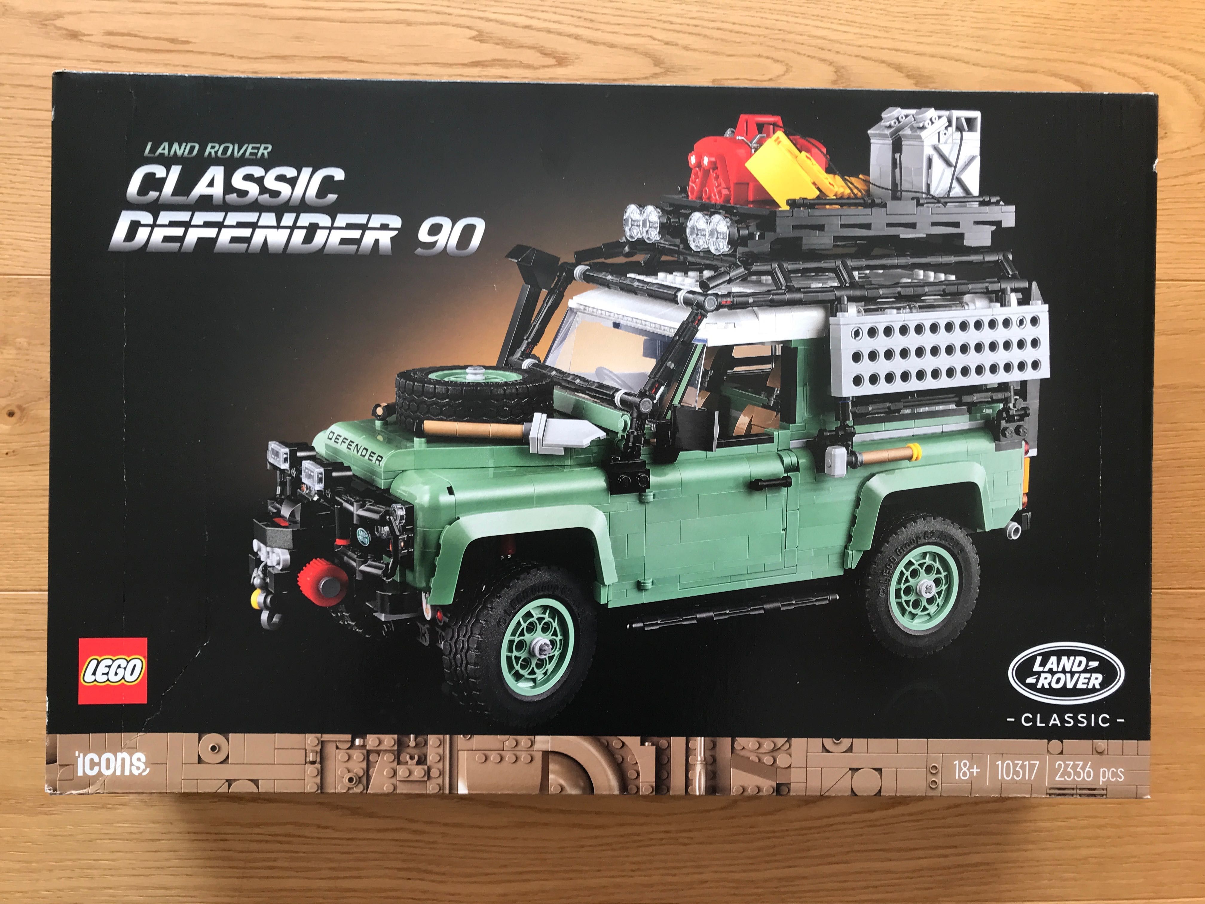 LEGO Icons 10317 Land Rover Classic Defender 90 - NOWE