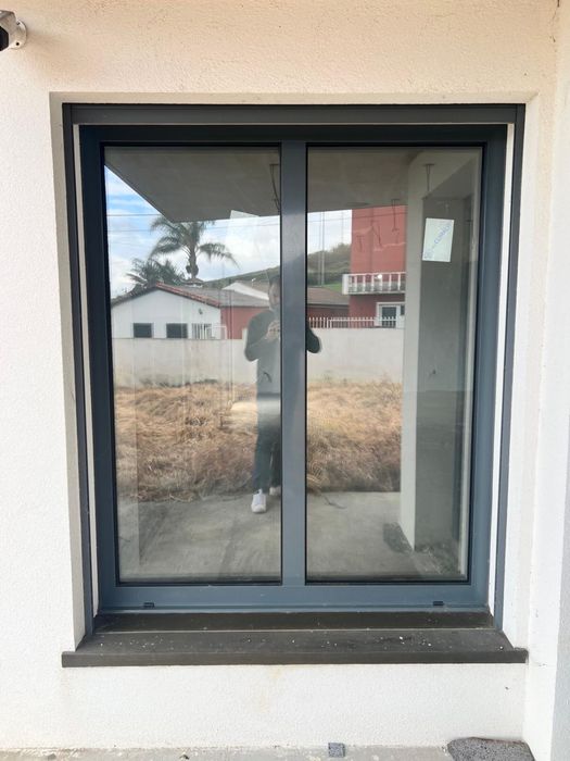 Janela fixa vidro duplo laminado