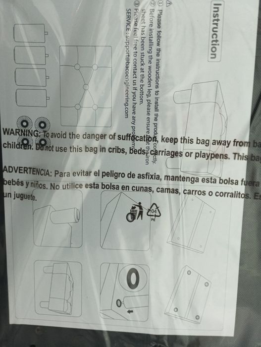 Siedzisko podnóżek