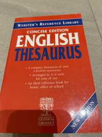 English Thesaurus webster reference library