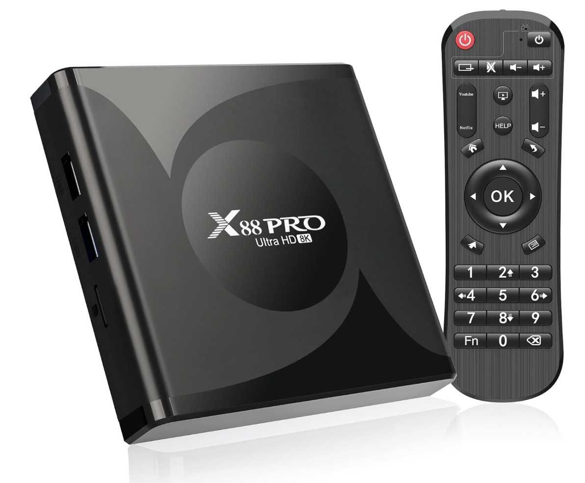 WEILY Android TV Box, Android 13.0 Box 4 GB RAM 32 GB ROM